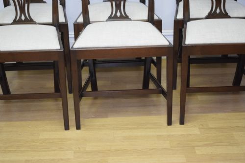 ANTIQUE SET OF 6 DINING CHAIRS - ADDITIONAL PHOTO 7