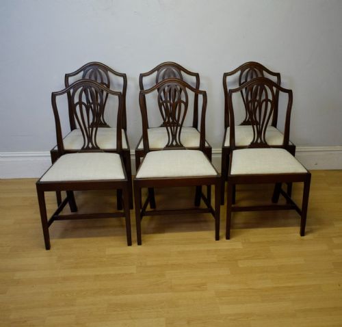 ANTIQUE SET OF 6 DINING CHAIRS - ADDITIONAL PHOTO 10