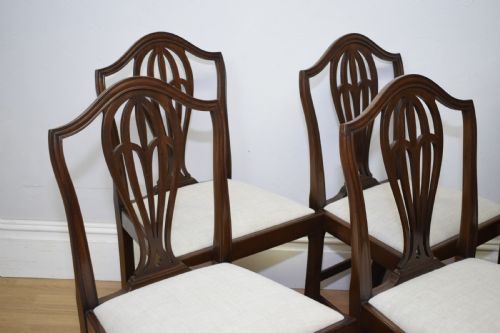 ANTIQUE SET OF 6 DINING CHAIRS - ADDITIONAL PHOTO 15