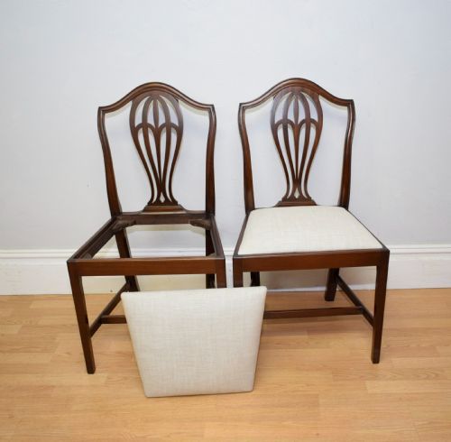 ANTIQUE SET OF 6 DINING CHAIRS - ADDITIONAL PHOTO 23