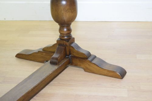 ANTIQUE REFECTORY OAK TABLE - ADDITIONAL PHOTO 16