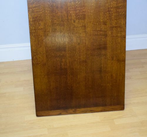 ANTIQUE REFECTORY OAK TABLE - ADDITIONAL PHOTO 18