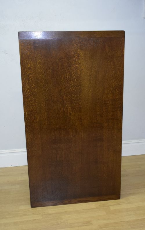 ANTIQUE REFECTORY OAK TABLE - ADDITIONAL PHOTO 19