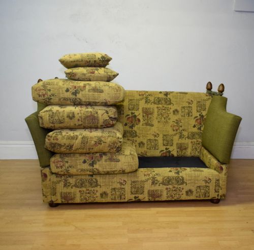 20TH CENTURY SETTEE COUCH SOFA KNOLE - ADDITIONAL PHOTO 11
