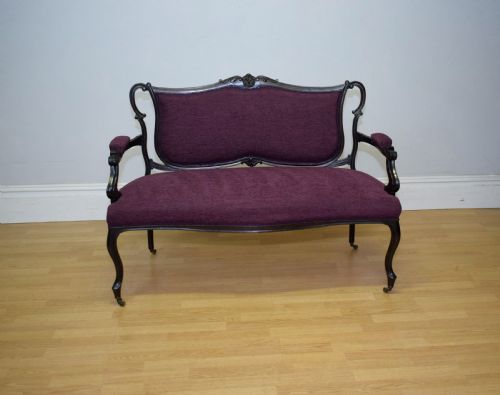victorian couchsettee - CATEGORY: ANTIQUE SOFAS - DATED VICTORIAN