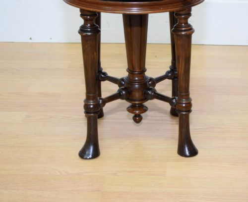 VICTORIAN PIANO STOOL - ADDITIONAL PHOTO 2