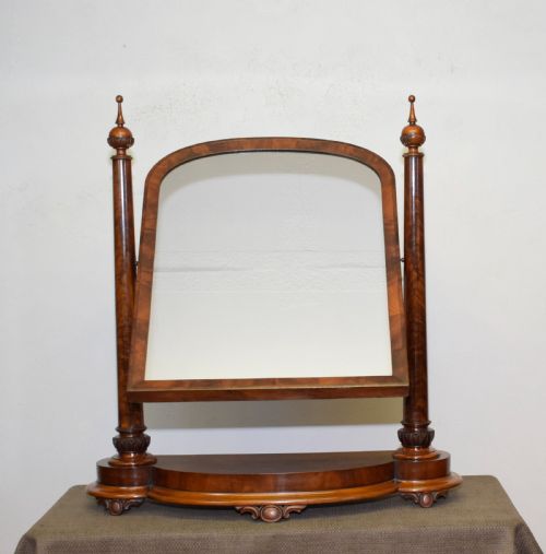 large victorian dressing mirror - CATEGORY: ANTIQUE MIRRORS - DATED VICTORIAN