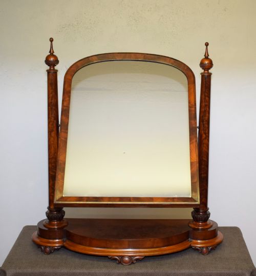 LARGE VICTORIAN DRESSING MIRROR - ADDITIONAL PHOTO 3