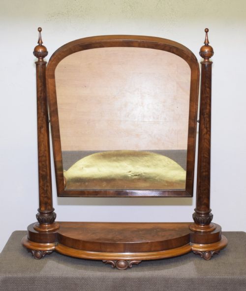 LARGE VICTORIAN DRESSING MIRROR - ADDITIONAL PHOTO 14