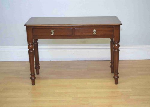 victorian 2 drawer table - CATEGORY: ANTIQUE TABLES - DATED VICTORIAN