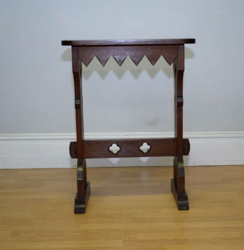 EARLY 20TH CENTURY ARTS CRAFTS TABLE - ADDITIONAL PHOTO 7