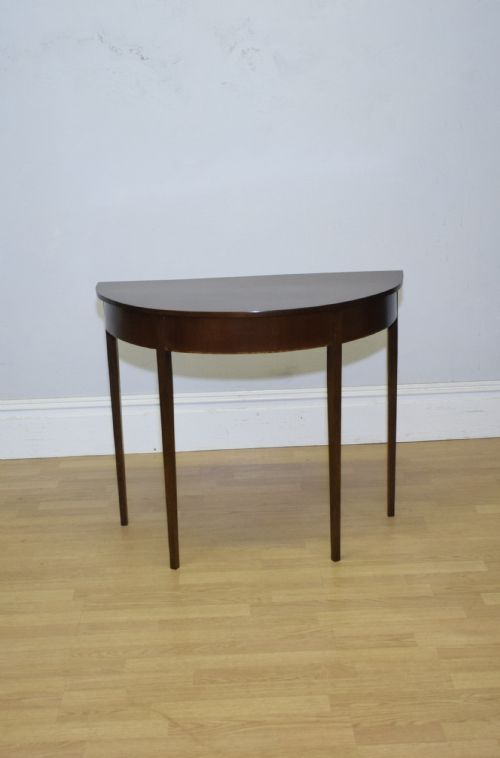 GEORGIAN DEMI LUNE TABLE - ADDITIONAL PHOTO 2
