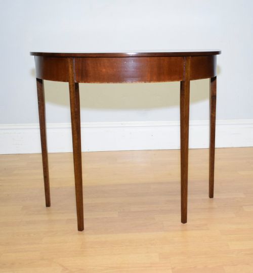 GEORGIAN DEMI LUNE TABLE - ADDITIONAL PHOTO 8