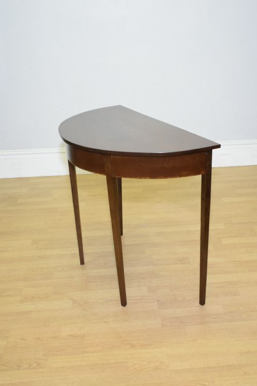 GEORGIAN DEMI LUNE TABLE - ADDITIONAL PHOTO 11