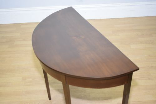 GEORGIAN DEMI LUNE TABLE - ADDITIONAL PHOTO 13