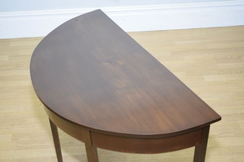 GEORGIAN DEMI LUNE TABLE - ADDITIONAL PHOTO 15