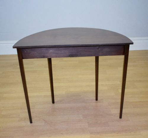GEORGIAN DEMI LUNE TABLE - ADDITIONAL PHOTO 16