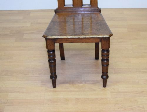 VICTORIAN GOTHIC HALL CHAIR - ADDITIONAL PHOTO 8