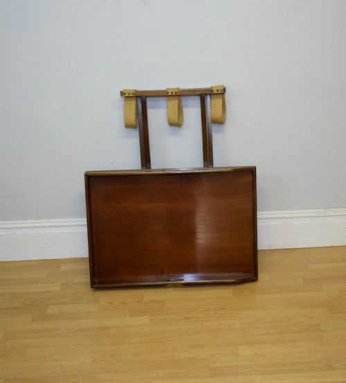 VICTORIAN BUTLERS TRAY ON STAND - ADDITIONAL PHOTO 16