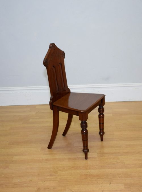 VICTORIAN GOTHIC HALL CHAIR - ADDITIONAL PHOTO 10