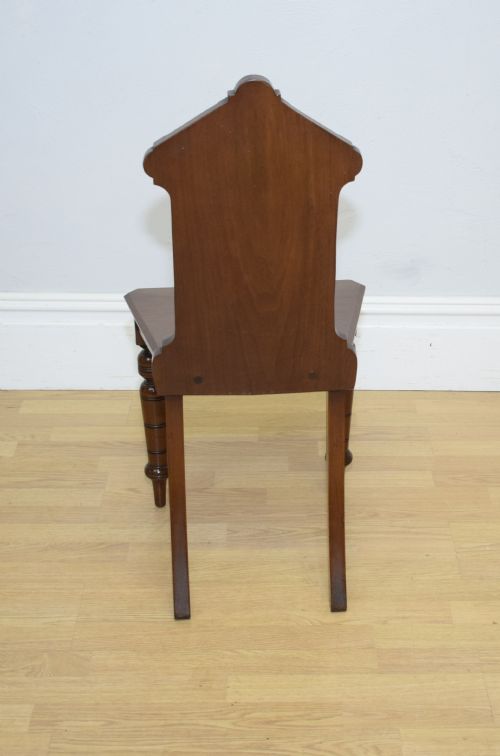 VICTORIAN GOTHIC HALL CHAIR - ADDITIONAL PHOTO 16