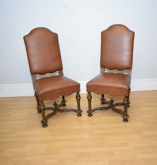 EARLY 20TH CENTURY PAIR OF SIDE CHAIRS - ADDITIONAL PHOTO 5