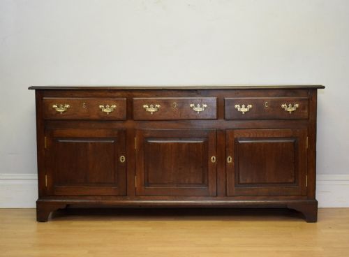 ANTIQUE GEORGIAN DRESSER BASE - ADDITIONAL PHOTO 4