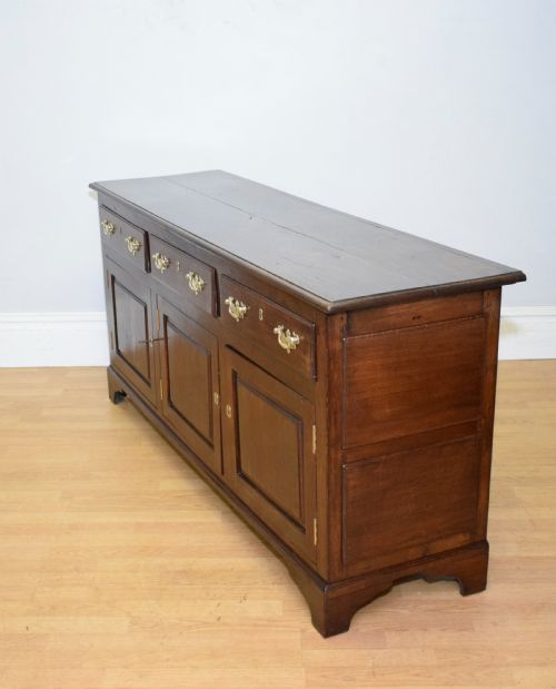 ANTIQUE GEORGIAN DRESSER BASE - ADDITIONAL PHOTO 10