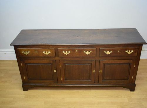 ANTIQUE GEORGIAN DRESSER BASE - ADDITIONAL PHOTO 11