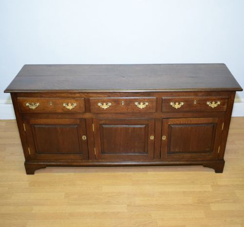 ANTIQUE GEORGIAN DRESSER BASE - ADDITIONAL PHOTO 13