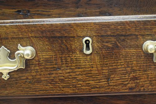 ANTIQUE GEORGIAN DRESSER BASE - ADDITIONAL PHOTO 18