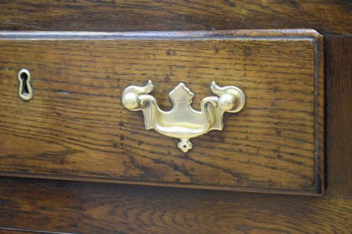 ANTIQUE GEORGIAN DRESSER BASE - ADDITIONAL PHOTO 19