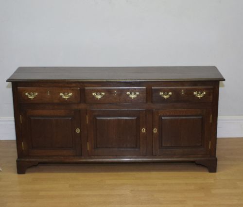 ANTIQUE GEORGIAN DRESSER BASE - ADDITIONAL PHOTO 25