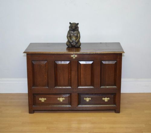 GEORGIAN OAK MULE CHEST - ADDITIONAL PHOTO 3