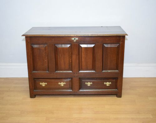 GEORGIAN OAK MULE CHEST - ADDITIONAL PHOTO 9