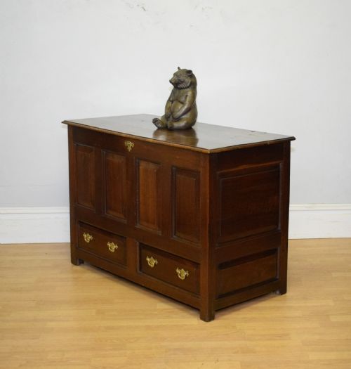 GEORGIAN OAK MULE CHEST - ADDITIONAL PHOTO 13