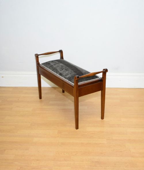 victorian duet piano stool - CATEGORY: ANTIQUE STOOLS - DATED VICTORIAN