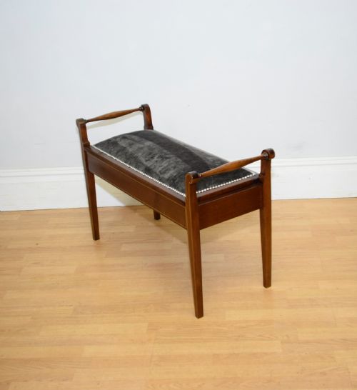 VICTORIAN DUET PIANO STOOL - ADDITIONAL PHOTO 3