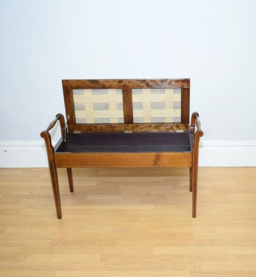 VICTORIAN DUET PIANO STOOL - ADDITIONAL PHOTO 7