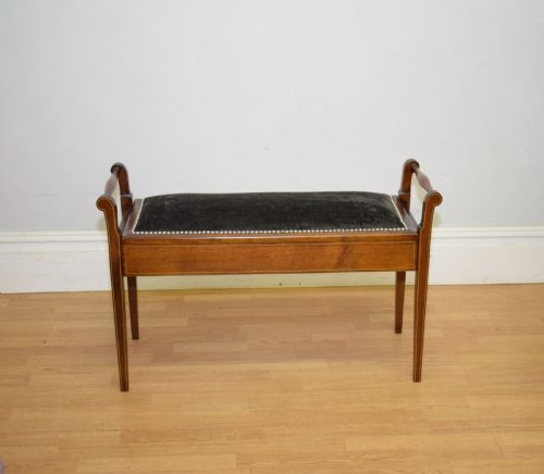 VICTORIAN DUET PIANO STOOL - ADDITIONAL PHOTO 8