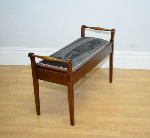 VICTORIAN DUET PIANO STOOL - ADDITIONAL PHOTO 9