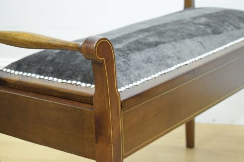 VICTORIAN DUET PIANO STOOL - ADDITIONAL PHOTO 11