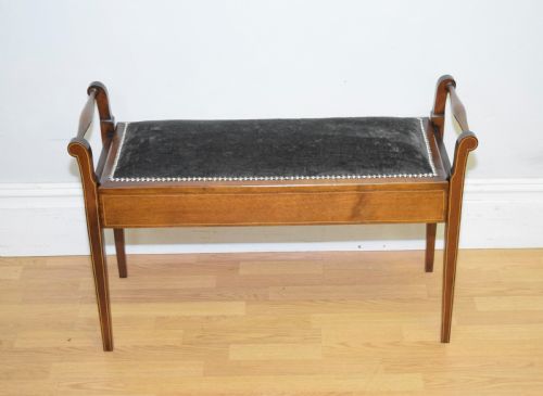 VICTORIAN DUET PIANO STOOL - ADDITIONAL PHOTO 13
