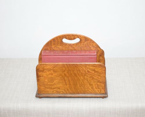 EARLY 20TH CENTURY BOOK CARRIER - ADDITIONAL PHOTO 7