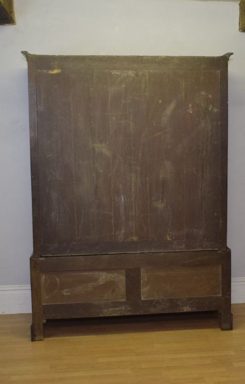 GEORGIAN OAK CUPBOARD PRESS - ADDITIONAL PHOTO 12