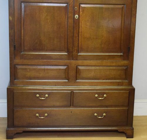 GEORGIAN OAK CUPBOARD PRESS - ADDITIONAL PHOTO 17