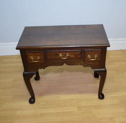 19TH CENTURY LOWBOY IN OAK AND CHESTNUT - ADDITIONAL PHOTO 3