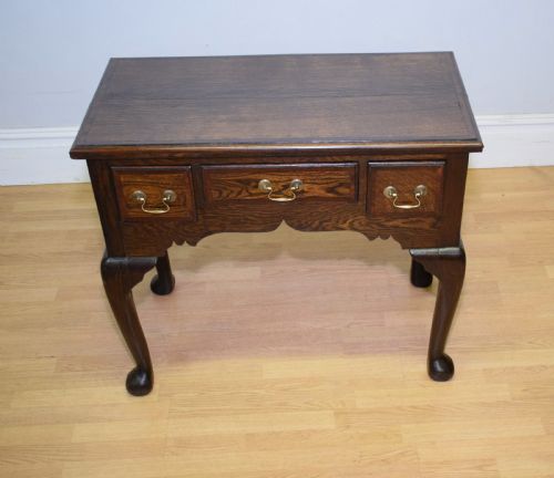19TH CENTURY LOWBOY IN OAK AND CHESTNUT - ADDITIONAL PHOTO 5