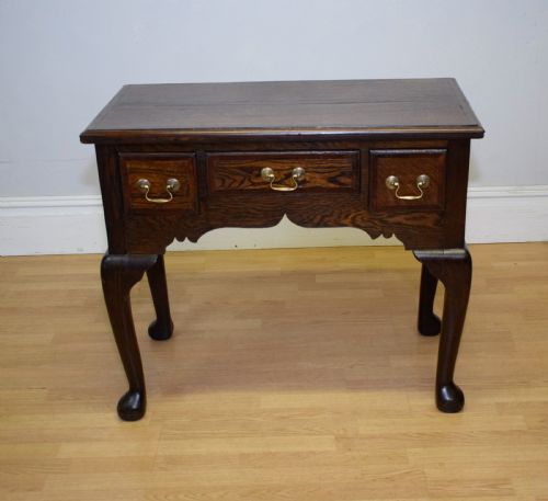 19TH CENTURY LOWBOY IN OAK AND CHESTNUT - ADDITIONAL PHOTO 6