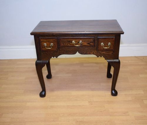 19TH CENTURY LOWBOY IN OAK AND CHESTNUT - ADDITIONAL PHOTO 7